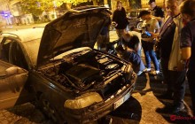 В Одесі невідомі підпалили автомобіль активіста «Дорожнього контролю» (фото)