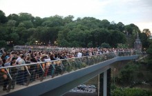 У Києві відкрили пішохідно-велосипедний міст між Володимирською гіркою та Аркою дружби народів