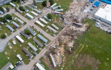 В американском штате Огайо пронесся мощный торнадо