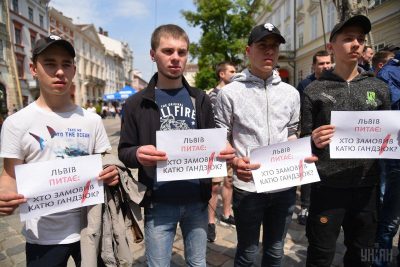 Pictures Rally 'Ukraine asks: Who ordered Katia Handziuk' 18 May 2019