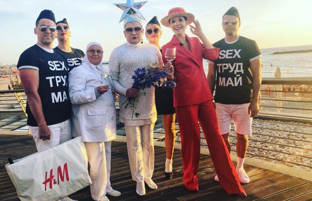 "Секс, труд, май" та Євробачення: як Вєрка Сердючка проводить час в Ізраїлі (фото)