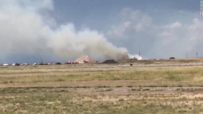 До лікарні доправили двох постраждалих, один з них у важкому стані / фото: CNN До лікарні доправили двох постраждалих, один з них у важкому стані / фото: CNN