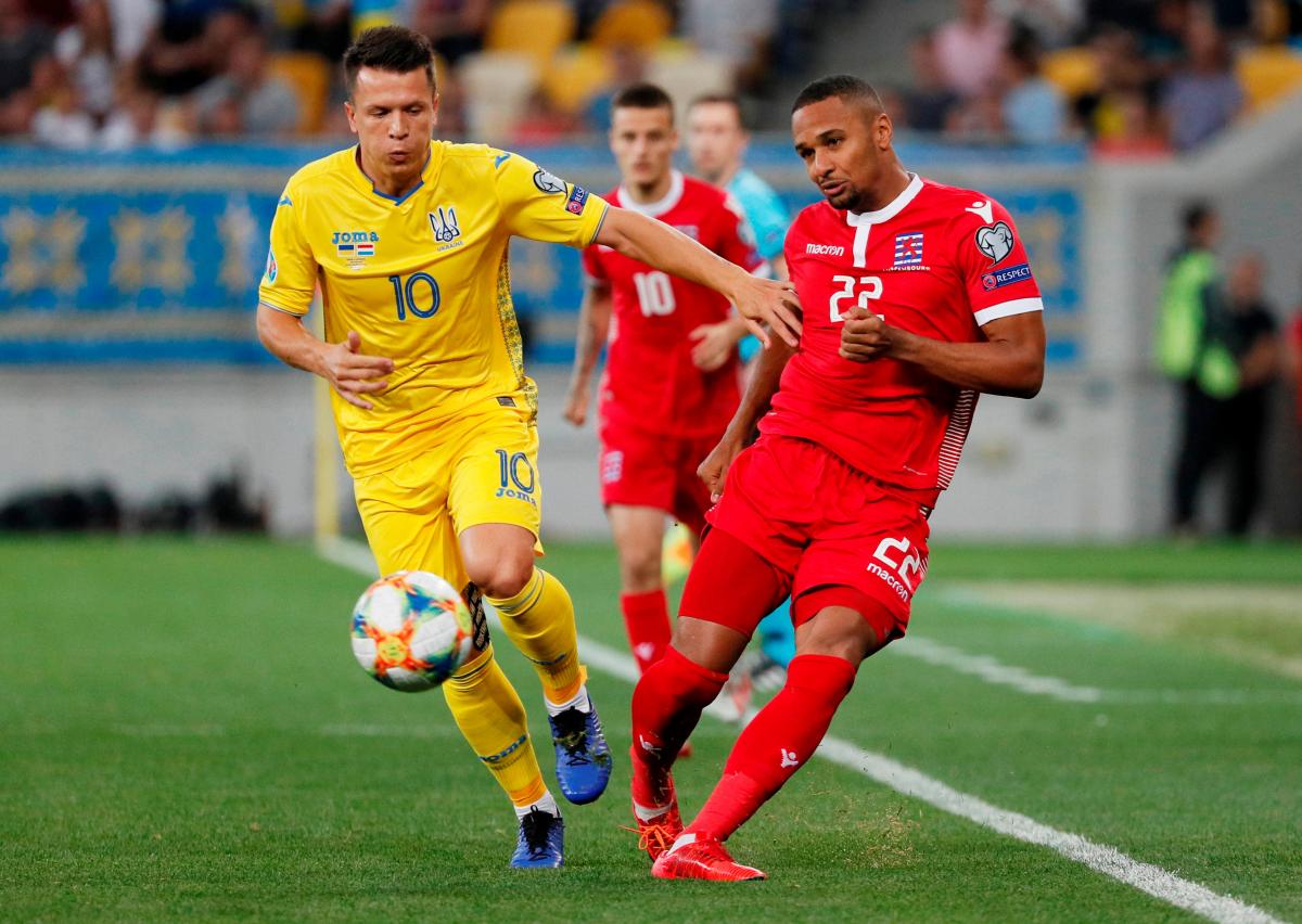 Украина - Люксембург / REUTERS
