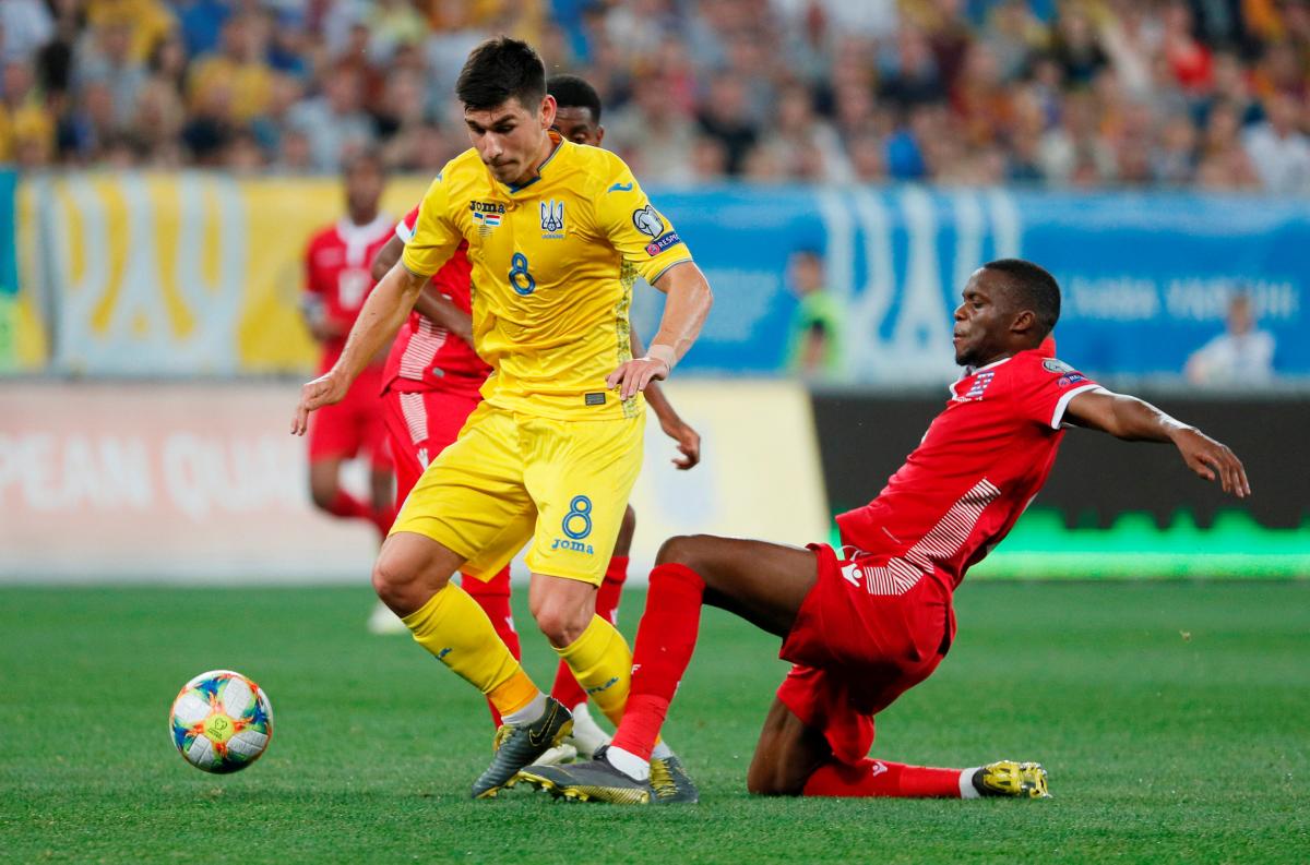 Украина - Люксембург / REUTERS