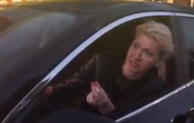 Кандидат у нардепи відзначилася скандальною поведінкою / Скріншот