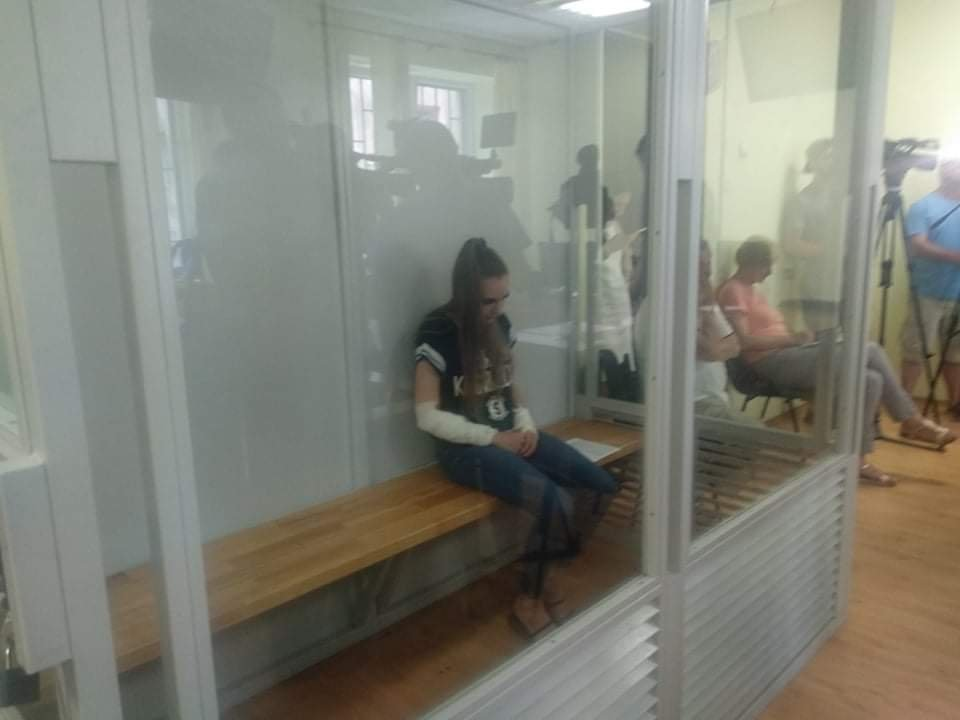 Подозреваемая признала вину / фото zakarpattya.net.ua