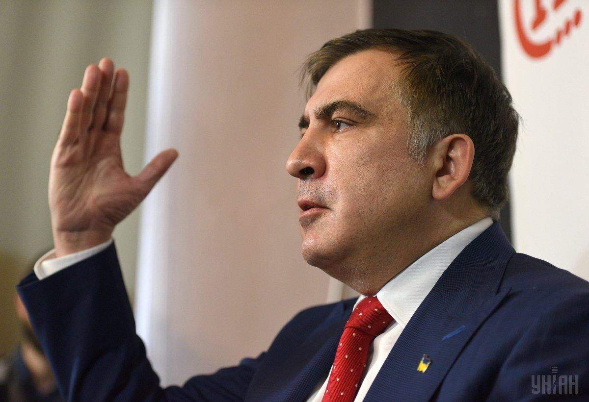 Саакашвили объявил голодовку 1 октября, в день ареста \ фото УНИАН