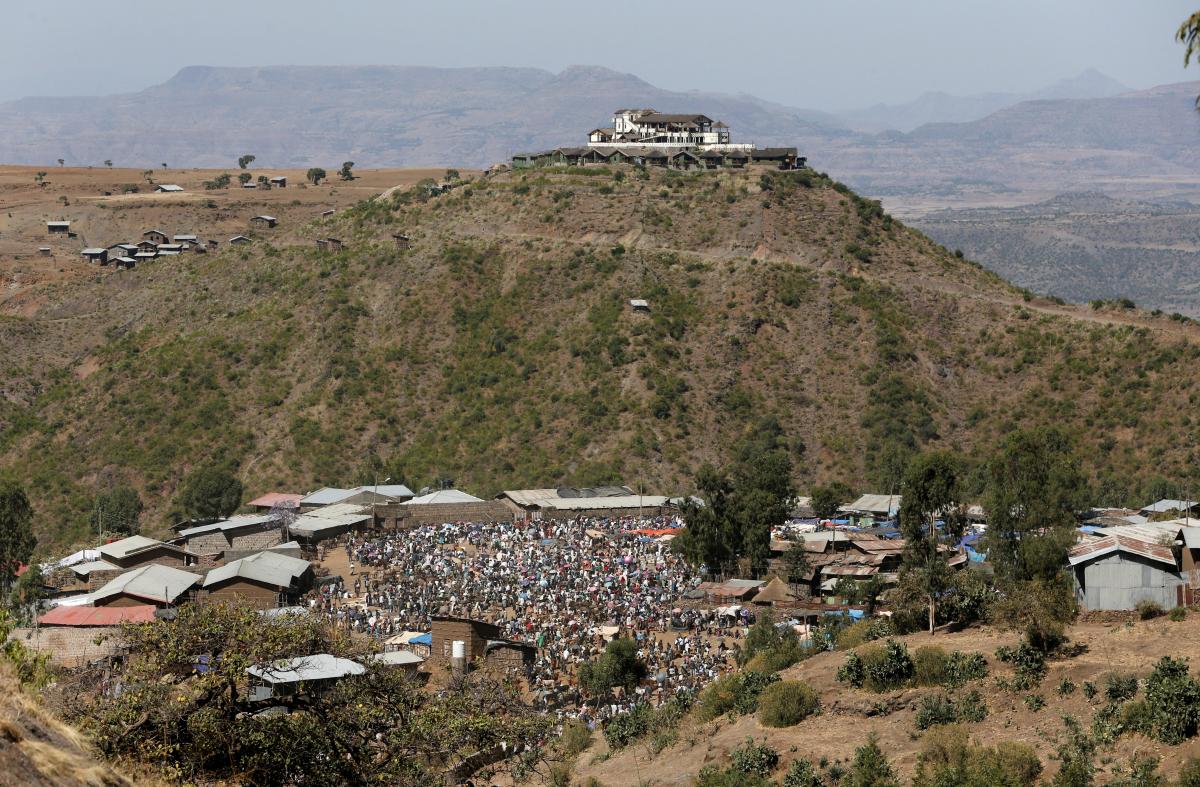 Поселение в регионе Амхара / REUTERS