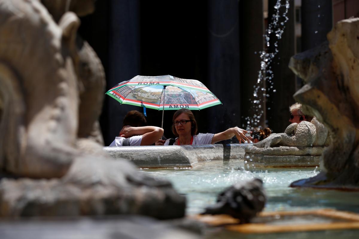 Європа страждає від сильної спеки / фото Reuters