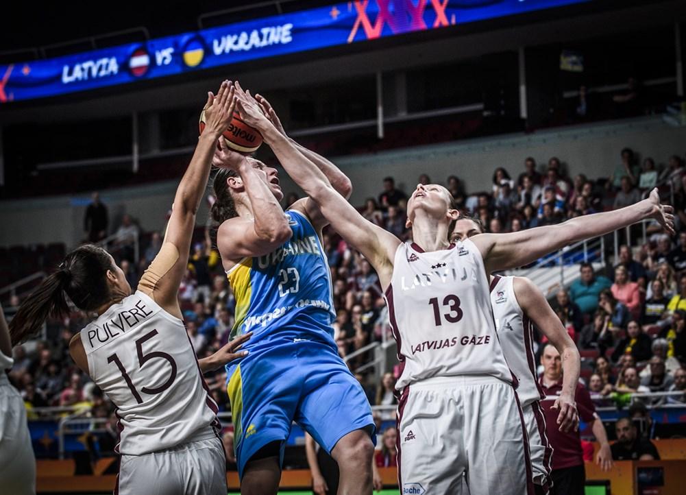 Украина проиграла Латвии / фото: fiba.basketball Украина проиграла Латвии / фото: fiba.basketball