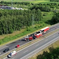В Польше столкнулись и загорелись семь авто: погибли шесть человек