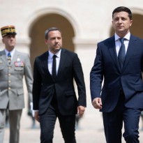 Zelensky says return peace to Ukraine 