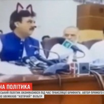 Кошачий фильтр на заседании правительства: в Пакистане случился конфуз во время прямой трансляции (видео)