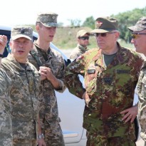 EU military delegation visits Joint Forces Operation zone in Donbas