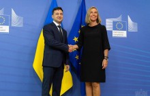 Зеленский и Могерини договорились усилить совместное давление на Россию