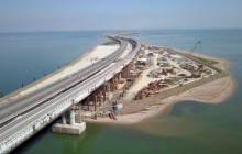 Появились свежие фото Крымского моста