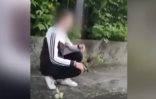 В России школьницы заставили сверстницу пить воду из лужи, издевательства попали на видео