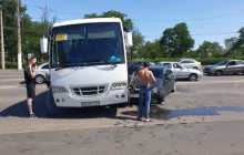 Младшая дочь Гриценко попала в ДТП в Одессе