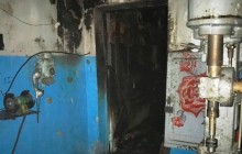 В Житомире тушили пожар на предприятии