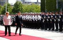 "Не мы начали войну": Зеленский в Берлине обратился к противникам санкций против РФ и пригласил их на Донбасс