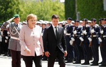 Меркель после встречи с Зеленским будет говорить о Донбассе с Байденом – посол