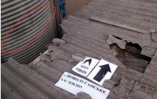 Окупанти з автоматичного гранатомета обстріляли будівлю в Новолуганському