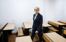 Гриневич официально представила коллективу Минобразования свою преемницу