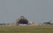 На Днепропетровщине испытали боеголовку новой крылатой ракеты (видео)