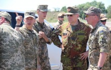 EU military delegation visits Joint Forces Operation zone in Donbas