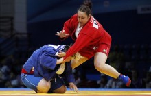 Сапсай - чемпионка: украинские самбистки завоевали четыре медали на Европейских играх-2019