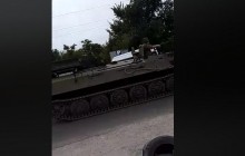 Окупанти стягують з Луганська до лінії розмежування ЗРК "Стріла-10" (відео)