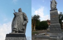 У рідному місті Зеленського в пам'ятника Богдану Хмельницькому відпала рука з булавою (фото)