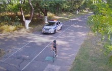В Одесі співробітники охоронного агентства на службовому авто влаштували перегони у пішохідній зоні