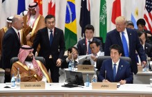 Як школяра: Трамп розіграв саудівського принца на саміті G20 (відео)