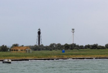 Пожар на оккупированном Джарылгаче: уничтожена вся заповедная зона