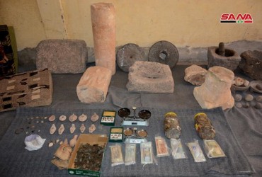 У Сирії знайшли схованку зі скарбами