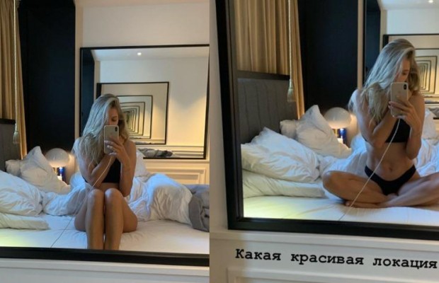 Вера Брежнева показала идеальную фигуру в белье (фото)