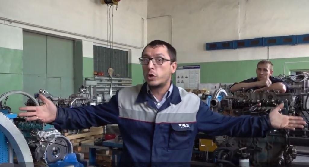 На заводе Дерипаски записали рэп с мольбами отменить санкции США / YouTube/Илья Бондаренко