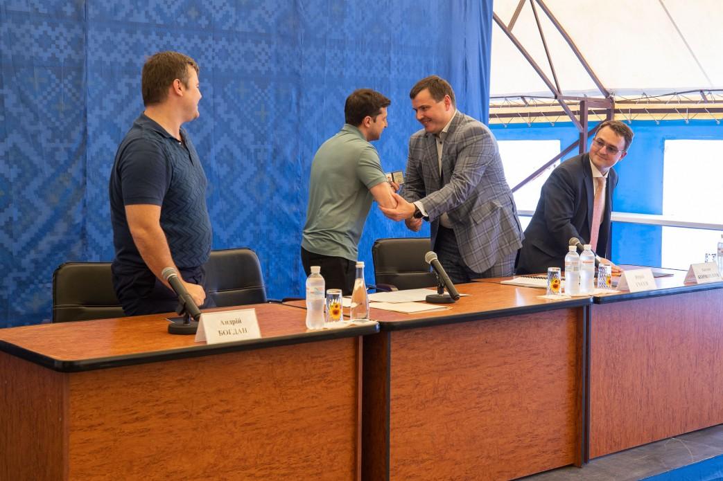 Президент назначил Юрия Гусева главой Херсонской облгосадминистрации / фото president.gov.ua