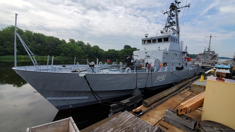 Ukraine's Sloviansk patrol boat completes tests in U.S. | UNIAN