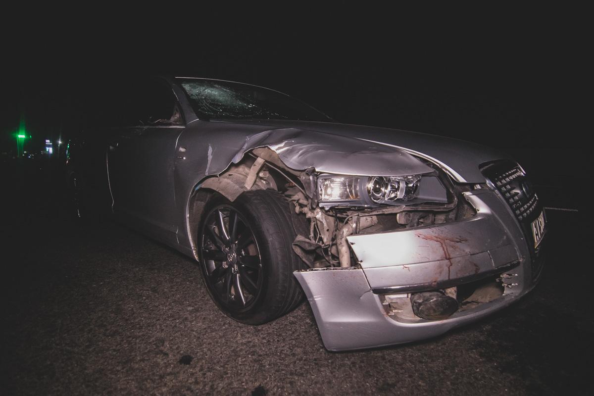 Під Києвом Audi збив трьох людей / фото Роман Барабаш / Інформатор Під Києвом Audi збив трьох людей / фото Роман Барабаш / Інформатор