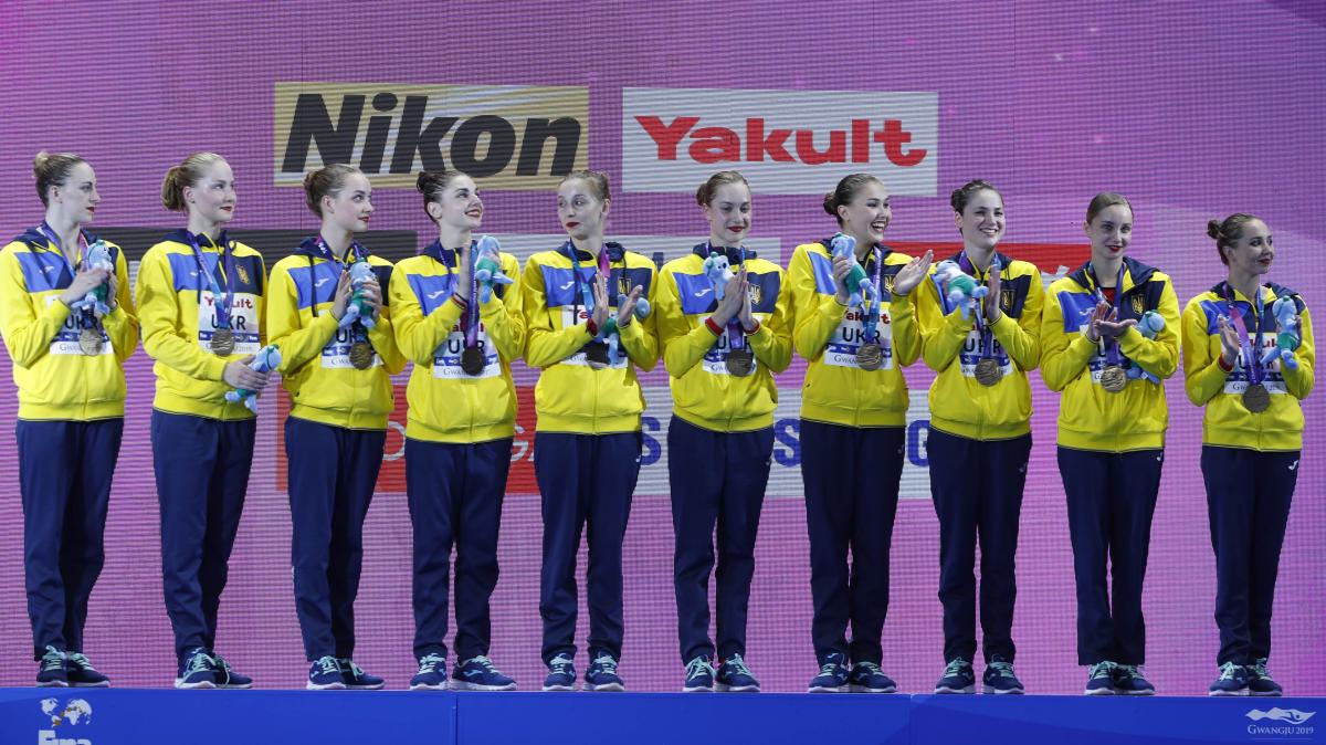 Збірна України з синхронного плавання / REUTERS