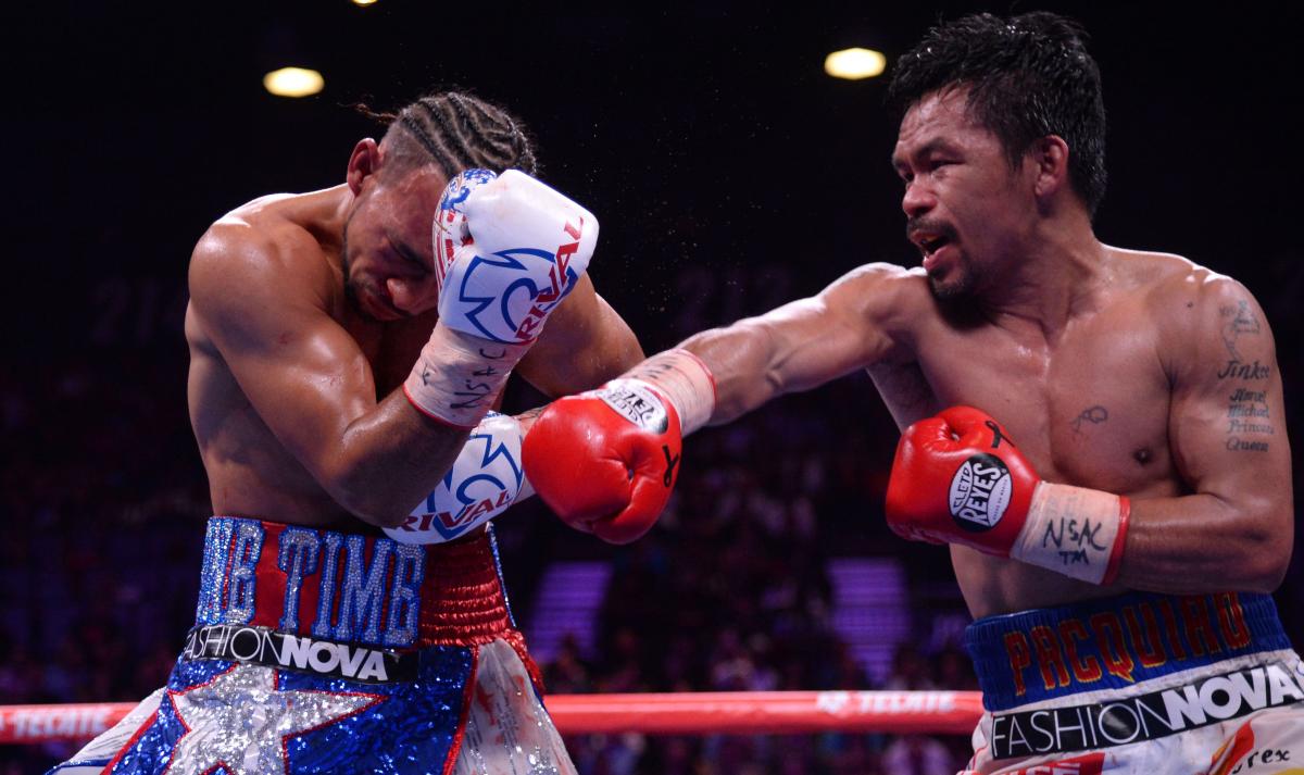 Кіт Турман - Менні Пак'яо / REUTERS