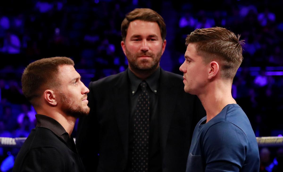 Василь Ломаченко і Люк Кемпбелл / REUTERS