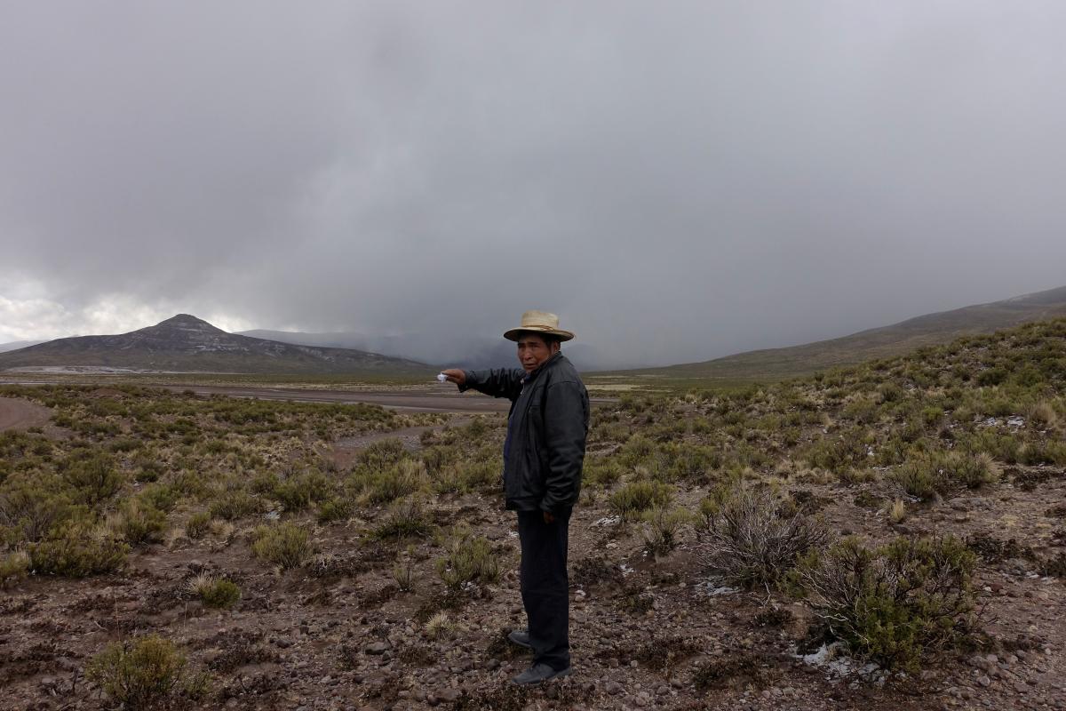 Вулкан Убінас / REUTERS