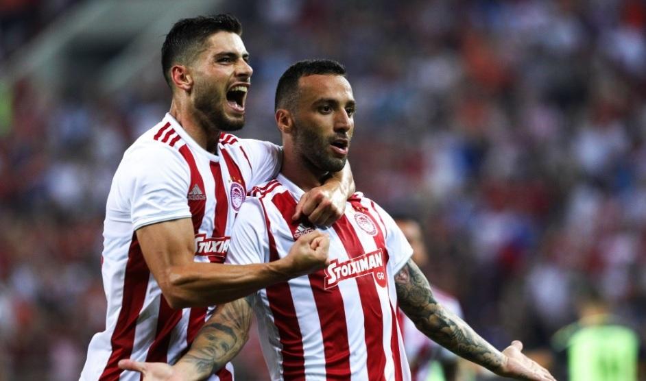 Олімпіакос розгромив суперника / фото: twitter.com/olympiacos_org Олімпіакос розгромив суперника / фото: twitter.com/olympiacos_org