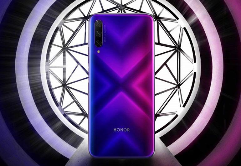 На задней панели смартфона Honor 9X расположена двойная камера / фото gsmarena На задней панели смартфона Honor 9X расположена двойная камера / фото gsmarena