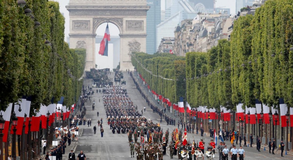 Reuters: European leaders join Macron for Bastille Day ...