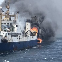 Two Ukrainian sailors die after Ukrainian fishing vessel catches fire off Mauritania coast