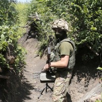 Ukraine reports three enemy attacks in Donbas on May 31